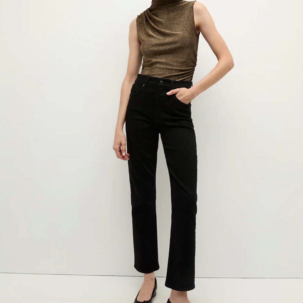 Veronica Beard Ryleigh Slim Straight-Leg Jean